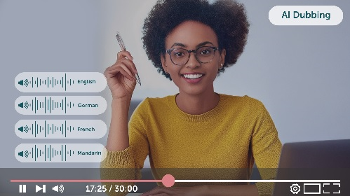 AI dubbing video screenshot